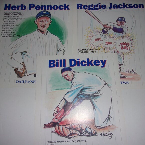 DAILY NEW NY YANKEES COLLECTIBLE PICTURES & COLLECTIBLE SPORTS MAGAZINES - Picture 10 of 16